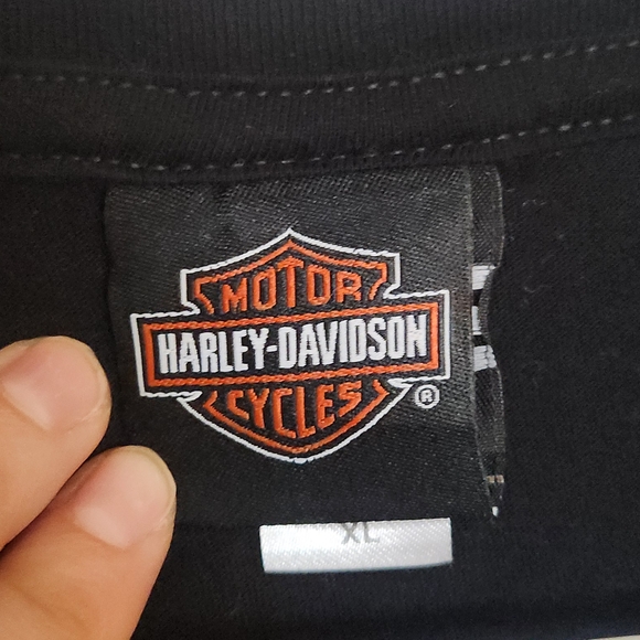 Harley-Davidson Black Graphic T-Shirt - Picture 4 of 6